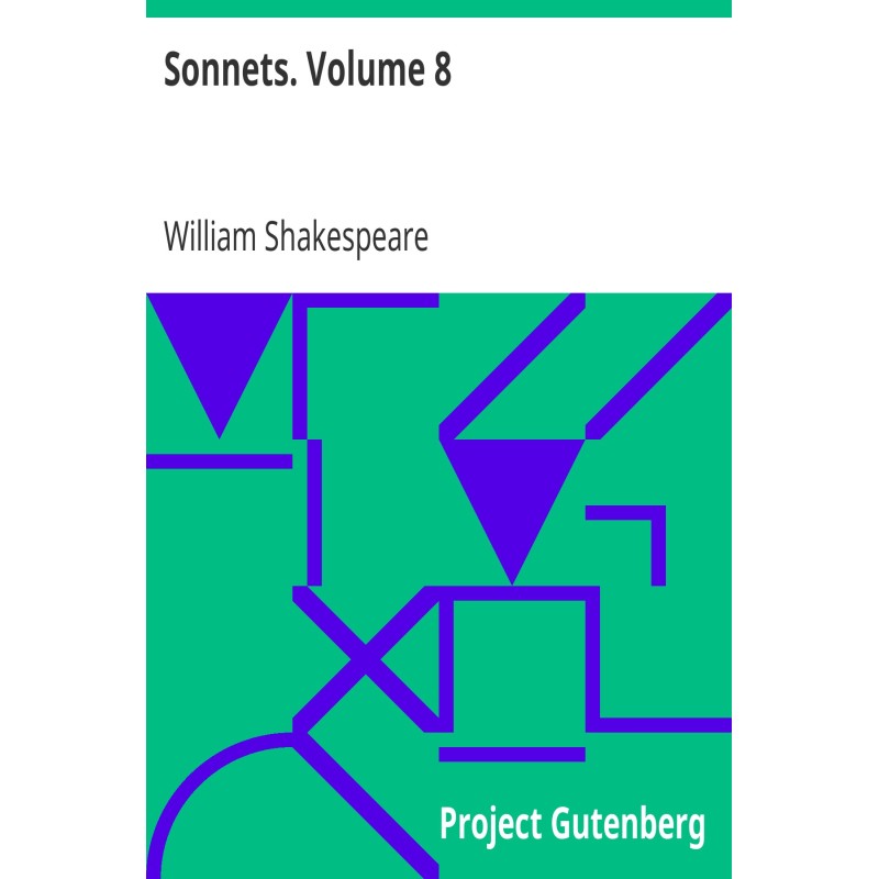 Sonnets. Volume 8