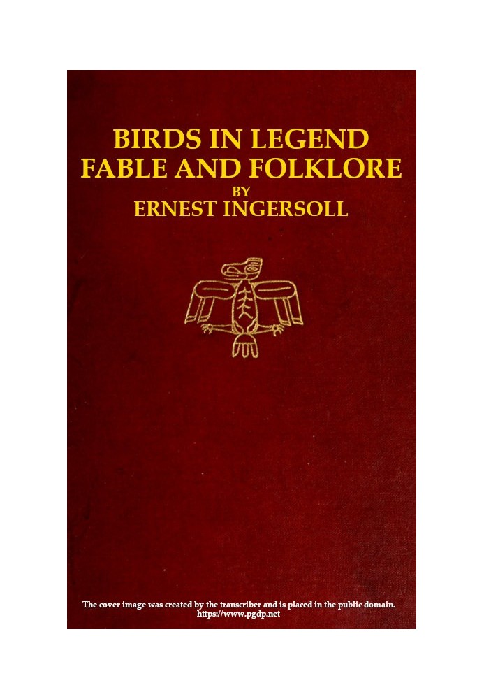 Birds in Legend, Fable and Folklore