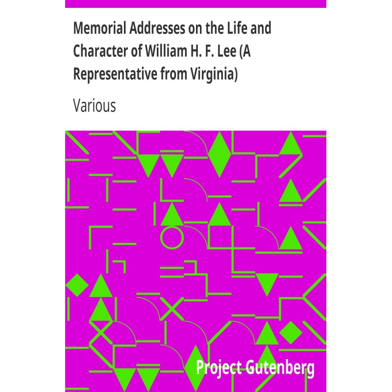 Memorial Addresses on the...