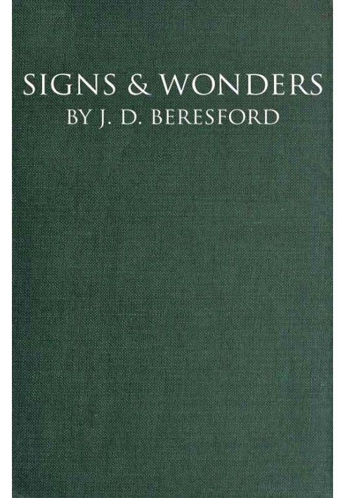 Signs & Wonders