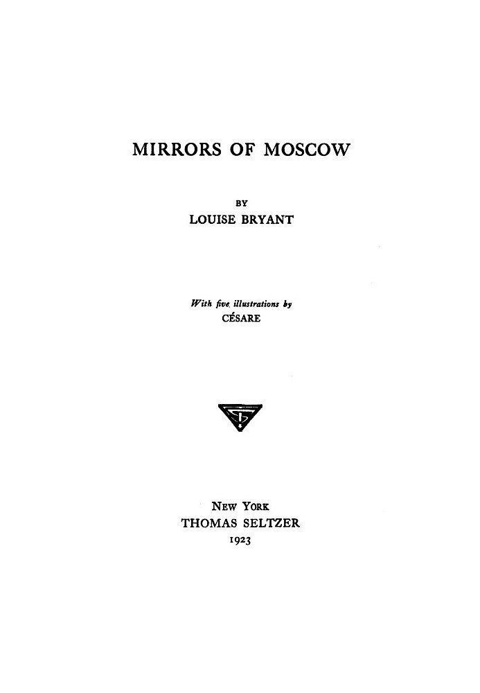 Mirrors of Moscow