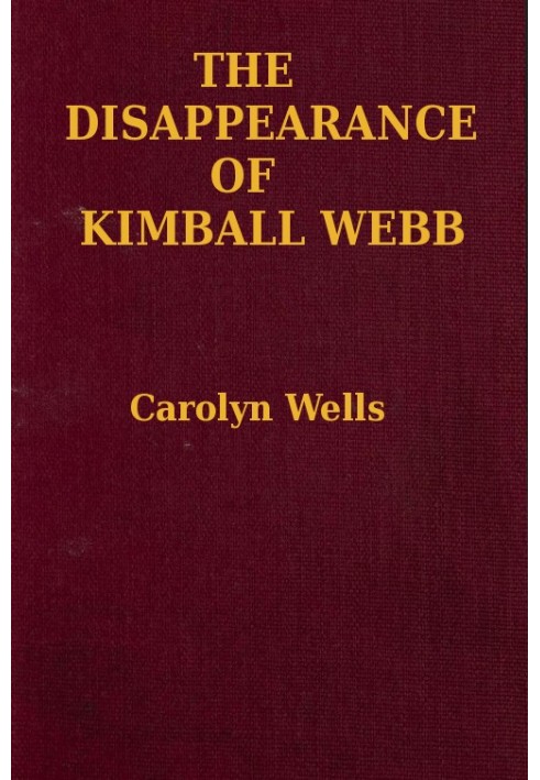 The Disappearance of Kimball Webb