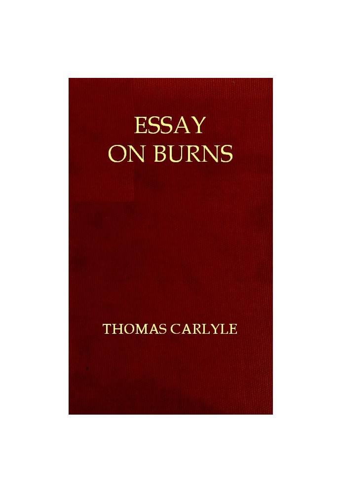 Essay on Burns