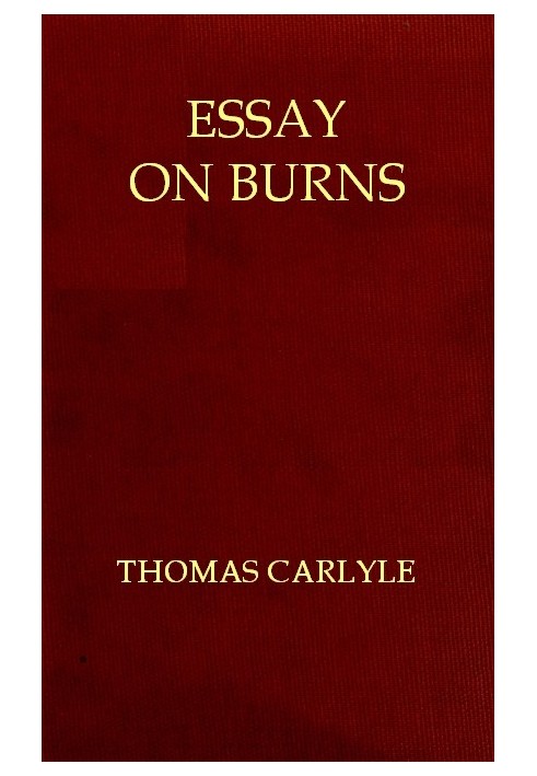 Essay on Burns