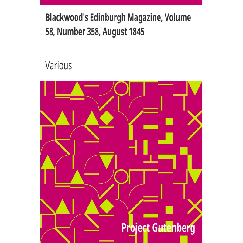 Blackwood's Edinburgh...