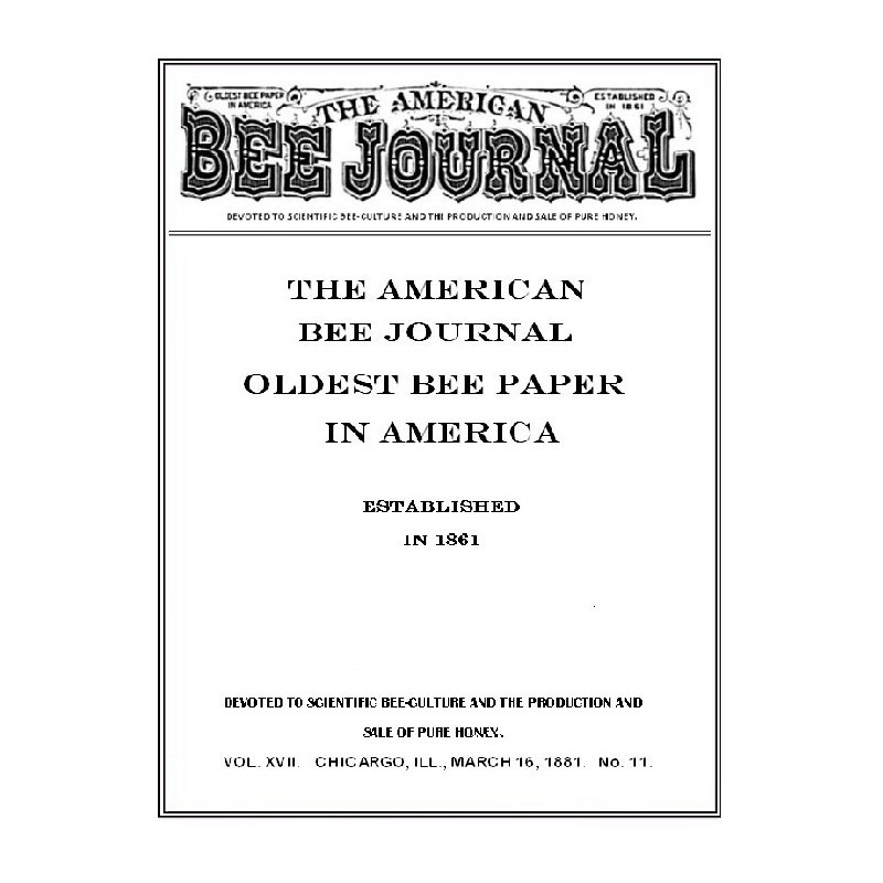 The American Bee Journal....