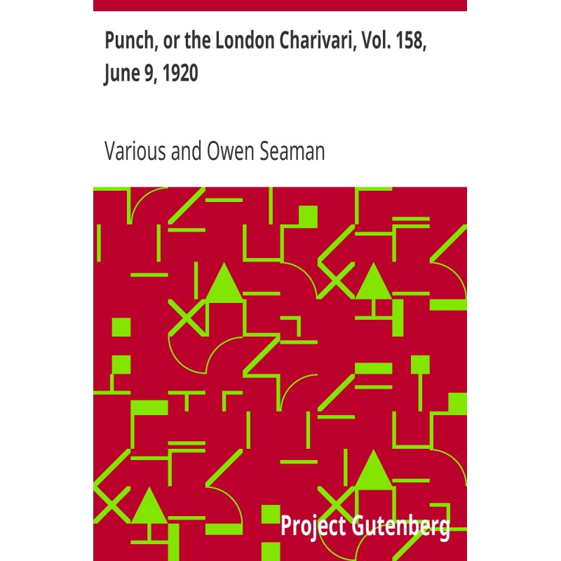 Punch, or the London...