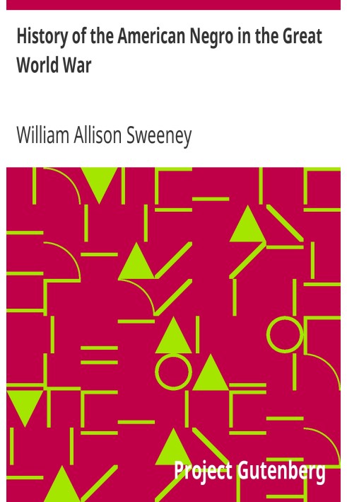 История американских негров во время Великой мировой войны. Его великолепные достижения в зонах боевых действий в Европе; Включа