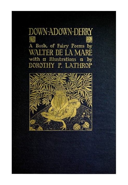 Down-Adown-Derry: A Book of Fairy Poems