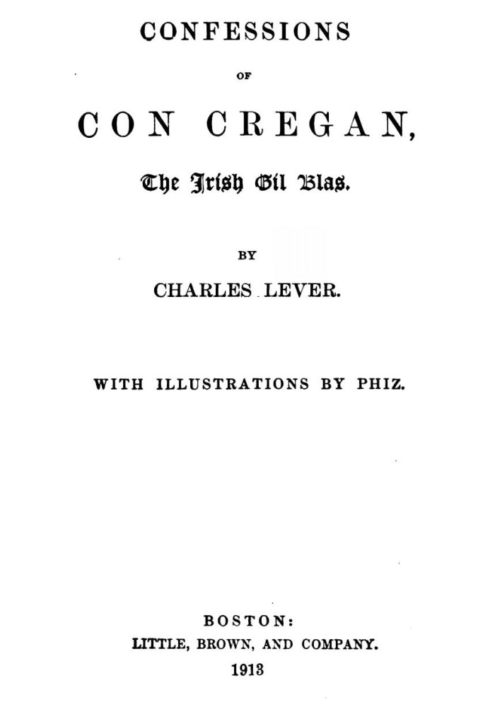 Con Cregan, ірландський Гіл Блас