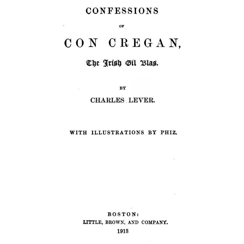 Confessions Of Con Cregan,...