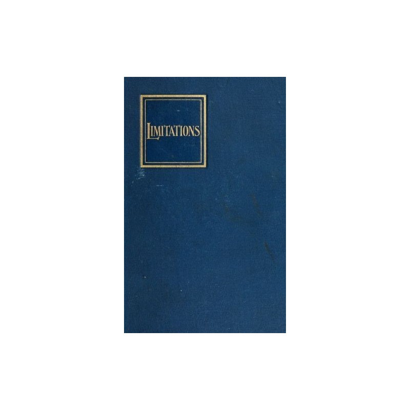 Limitations: A Novel