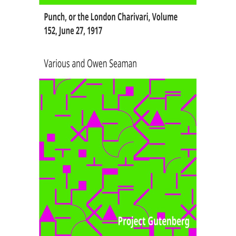 Punch, or the London...