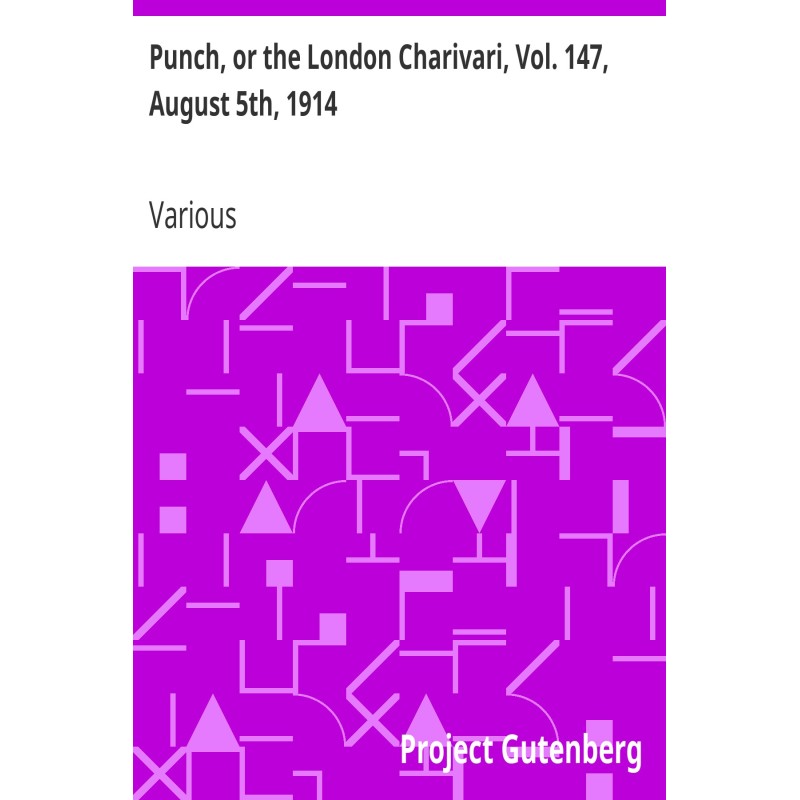 Punch, or the London...