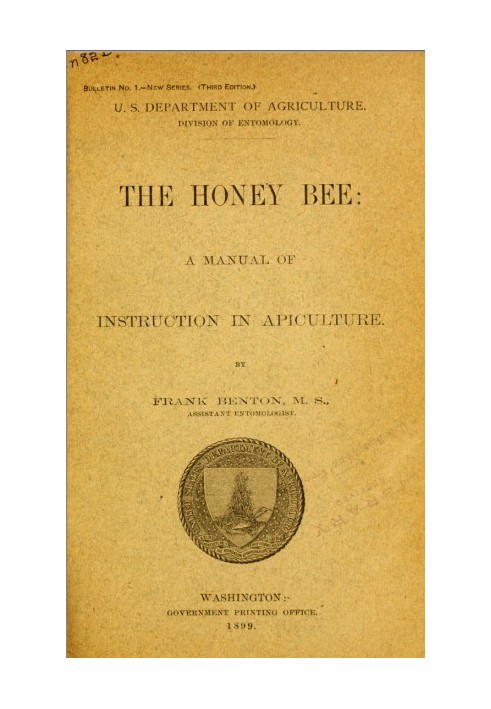 The honey bee: a manual of instruction in apiculture