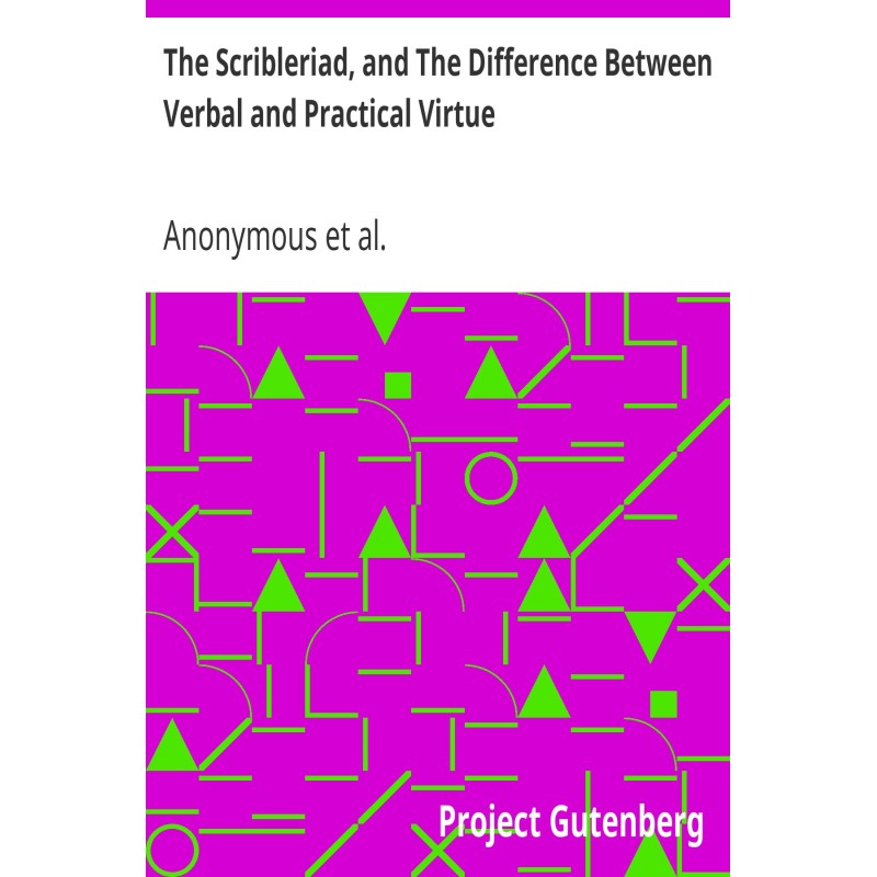 The Scribleriad, and The...