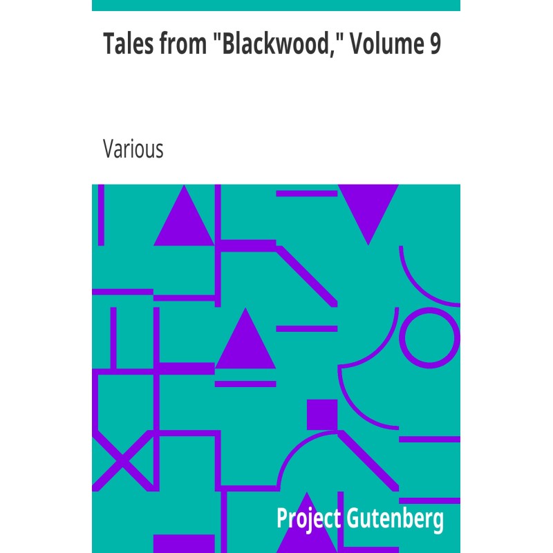 Tales from "Blackwood,"...