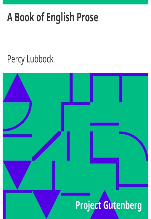 Книга англійської прози, частина II, упорядкована для середніх і старших шкіл