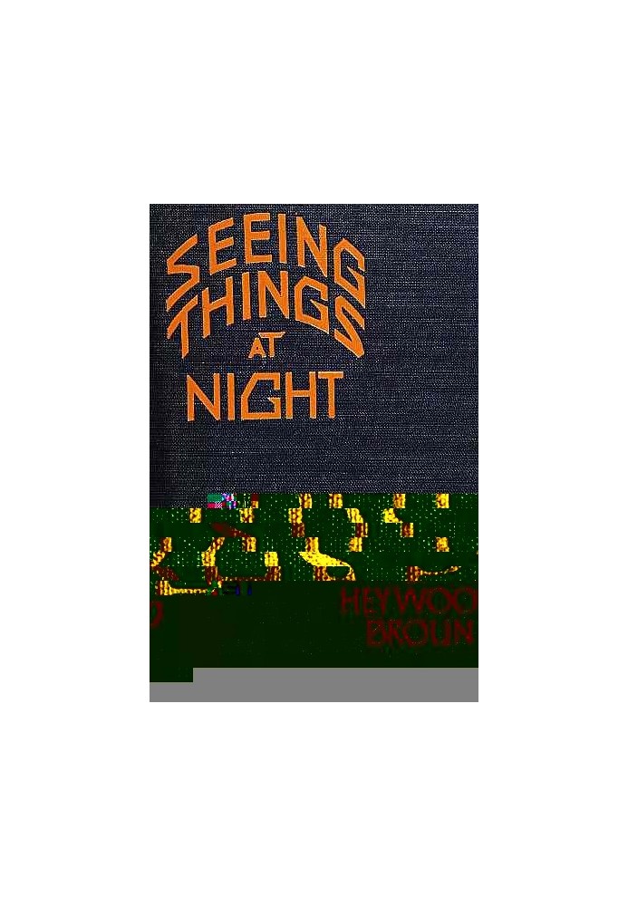 Seeing Things at Night