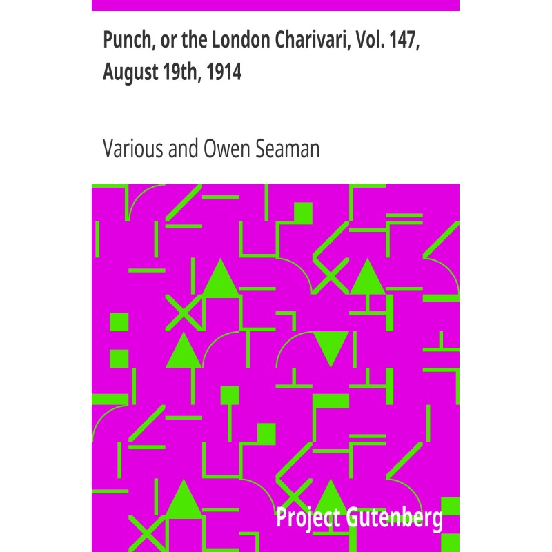 Punch, or the London...