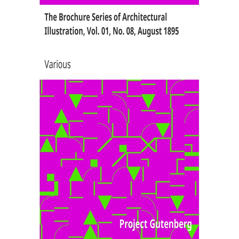 Серія брошур архітектурної...