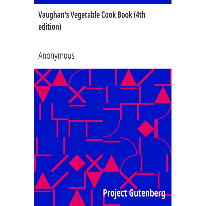 Vaughan's Vegetable Cook...