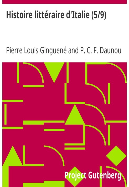 Літературна історія Італії (5/9)