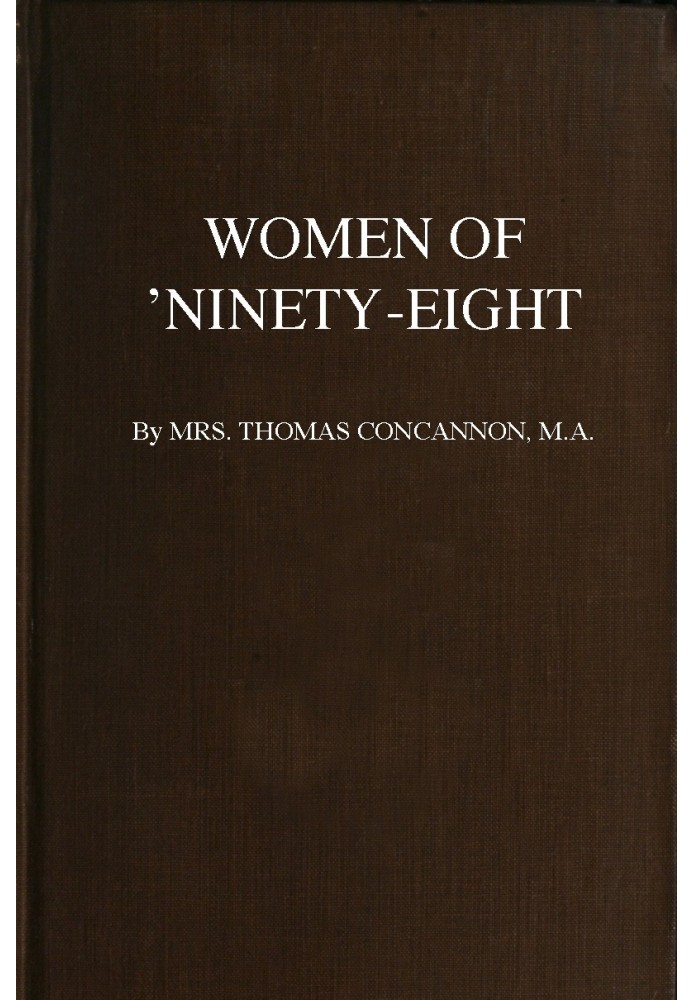 Women of 'Ninety-Eight