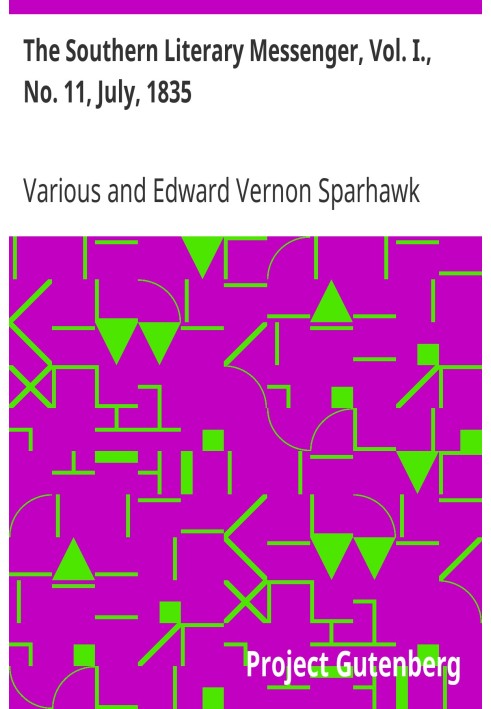 Южный литературный вестник, Том. И., № 11, июль 1835 г.