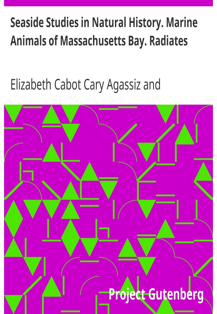 Приморські дослідження в природничій історії. Морські тварини Массачусетської затоки. Випромінює.