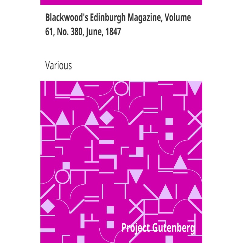 Blackwood's Edinburgh...