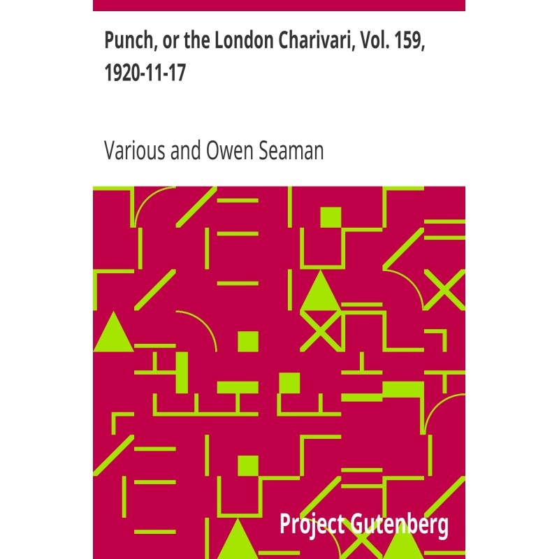 Punch, or the London...