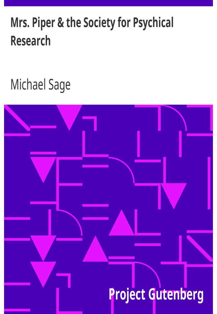 Місіс Пайпер і Товариство психічних досліджень