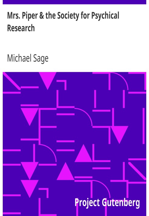 Місіс Пайпер і Товариство психічних досліджень