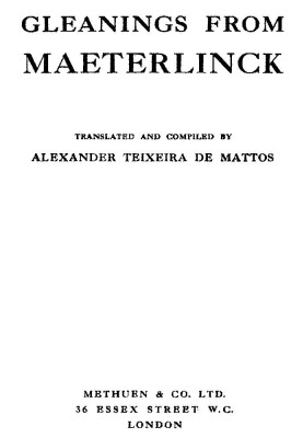 Крупицы Метерлинка