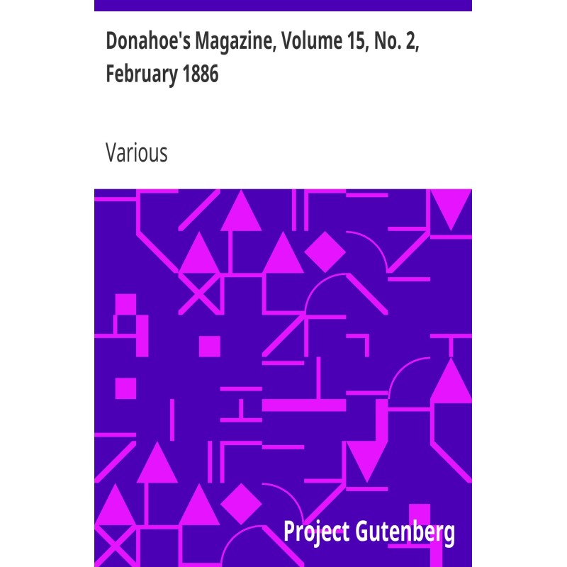 Журнал Донахо, том 15, № 2,...