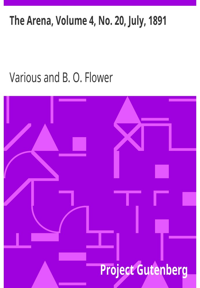 Арена, том 4, № 20, июль 1891 г.