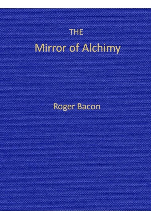 The Mirror of Alchimy