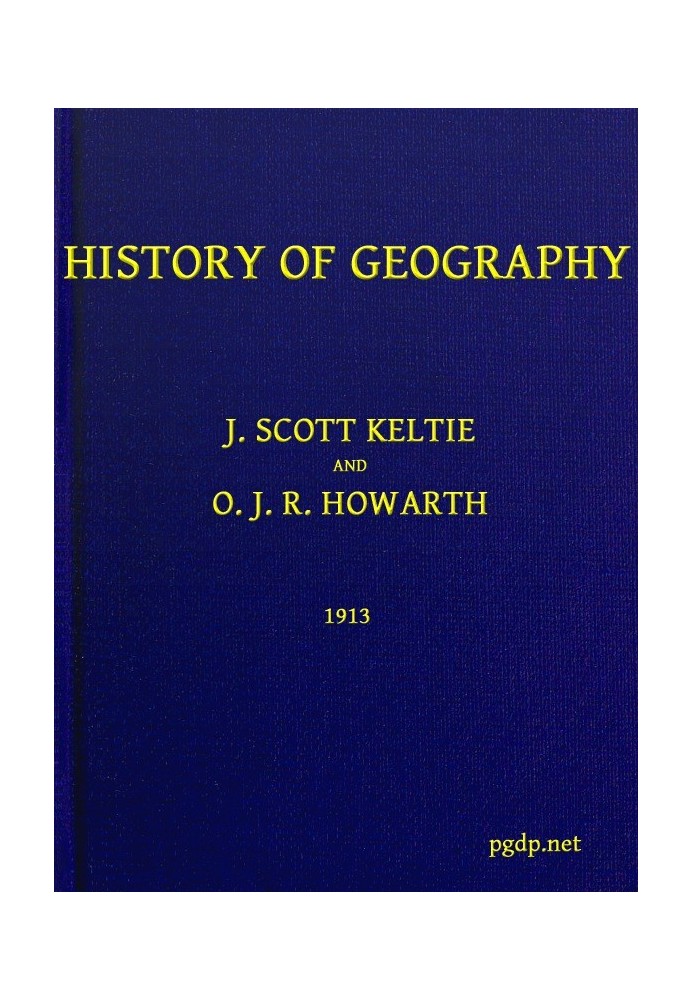 History of Geography