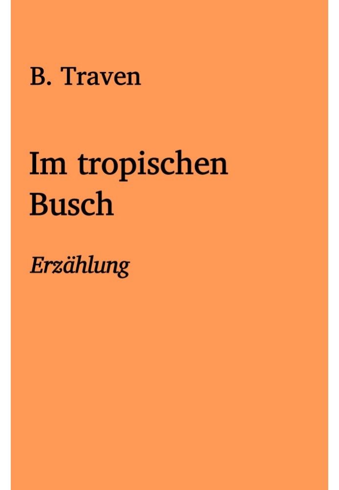 В тропическом буше