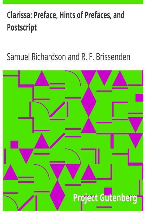 Кларисса: передмова, підказки до передмов і постскриптум