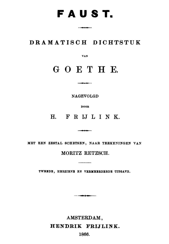 Faust: Dramatic poem by Goethe [part 1]