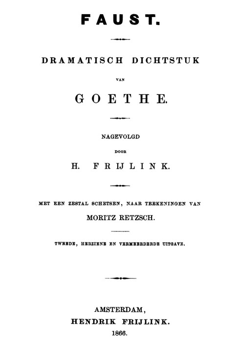 Faust: Dramatic poem by Goethe [part 1]