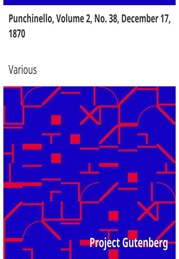Панчінелло, том 2, № 38, 17 грудня 1870 р.