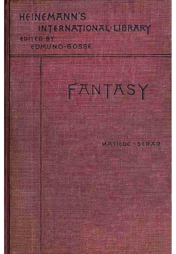 Fantasy: A Novel