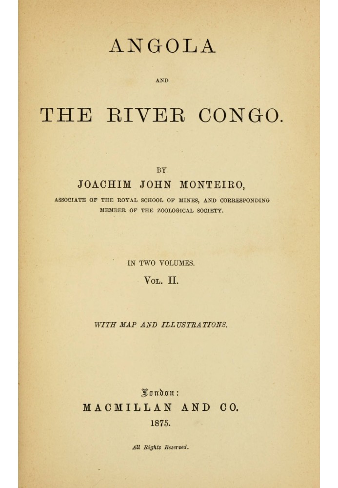 Angola and the River Congo, vol. 2