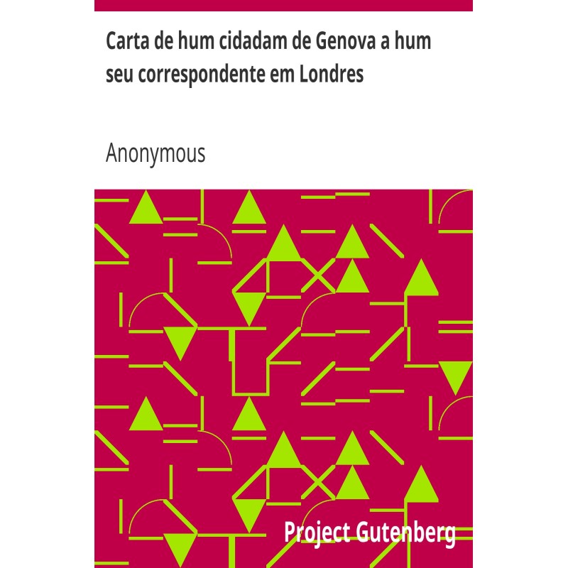 Лист громадянина Генуї...