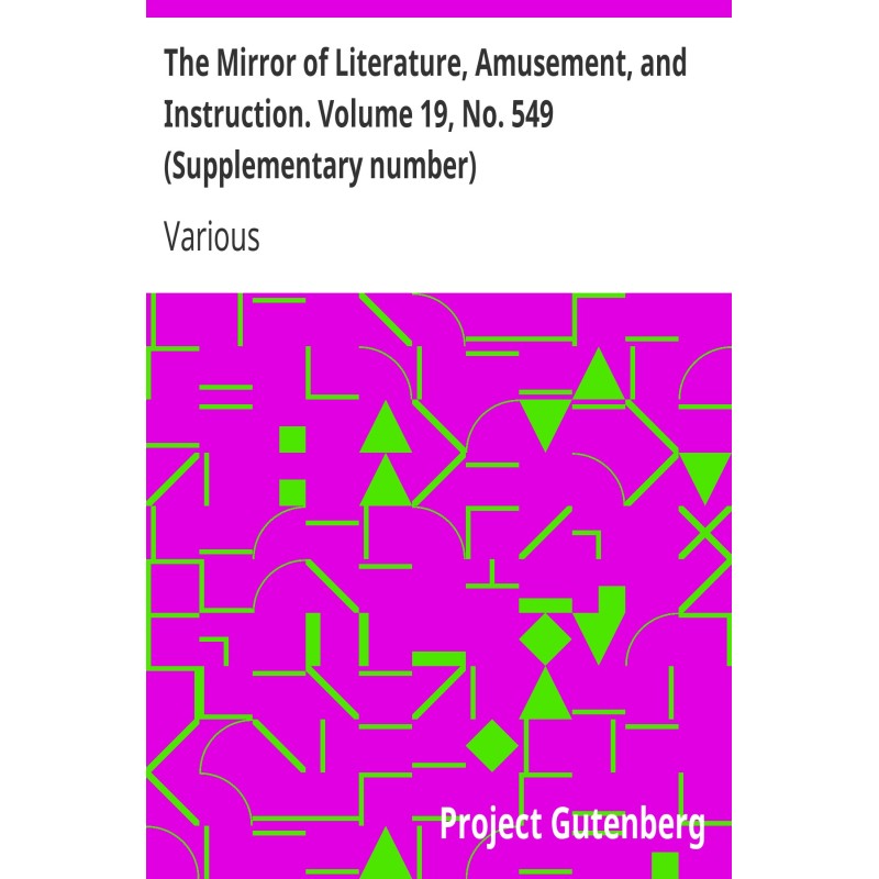The Mirror of Literature,...