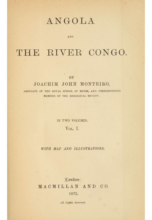 Ангола і річка Конго, вип. 1