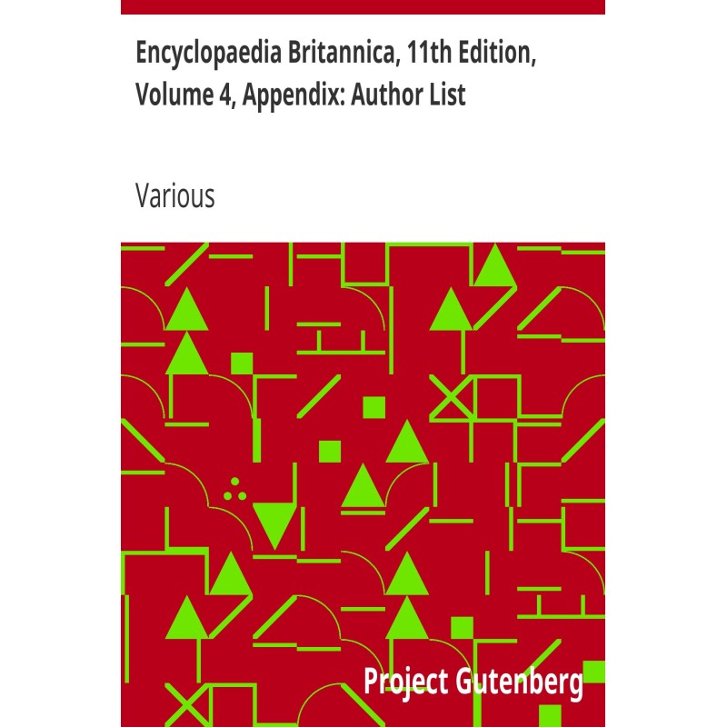 Encyclopaedia Britannica,...